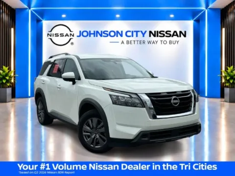 White 2025 Nissan Pathfinder SV for sale in Johnson City, TN