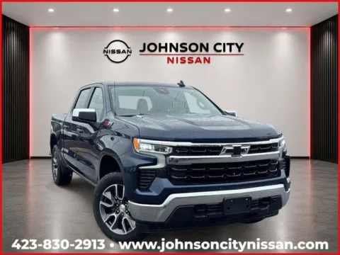 Blue 2022 Chevrolet Silverado 1500 LT for sale in Johnson City, TN