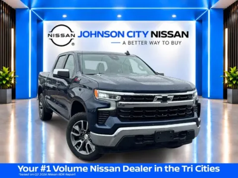 Blue 2022 Chevrolet Silverado 1500 LT for sale in Johnson City, TN