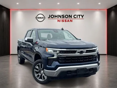 Blue 2022 Chevrolet Silverado 1500 LT for sale in Johnson City, TN
