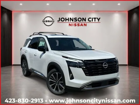 White 2026 Nissan Pathfinder Platinum for sale in Johnson City, TN