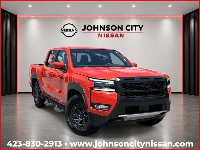 Orange 2025 Nissan Frontier PRO-X for sale in Johnson City, TN