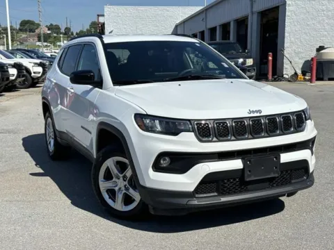 White 2024 Jeep Compass Latitude for sale in Johnson City, TN
