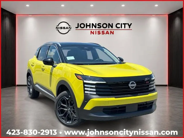 Yellow 2026 Nissan Kicks SR for sale in Johnson City, TN