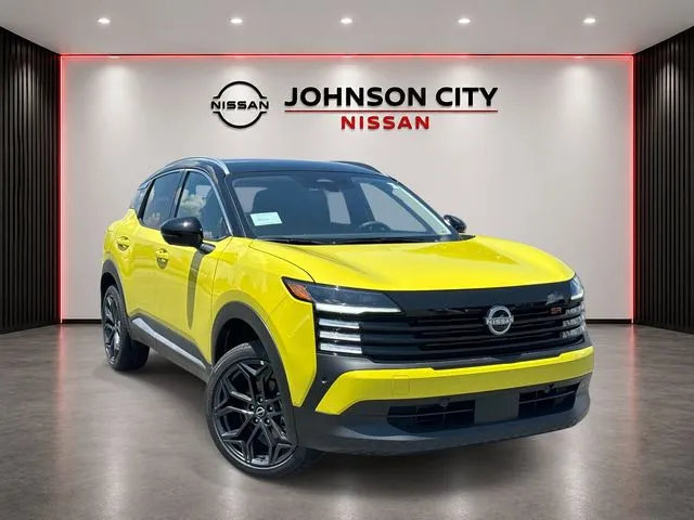 Yellow 2026 Nissan Kicks SR for sale in Johnson City, TN
