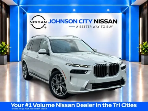 White 2025 BMW X7 xDrive40i for sale in Johnson City, TN