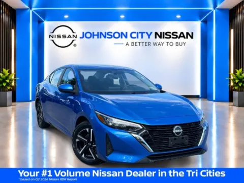 Blue 2025 Nissan Sentra SV for sale in Johnson City, TN