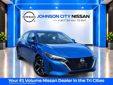 Blue 2025 Nissan Sentra SV for sale in Johnson City, TN