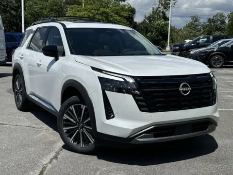 White 2026 Nissan Pathfinder Platinum for sale in Johnson City, TN