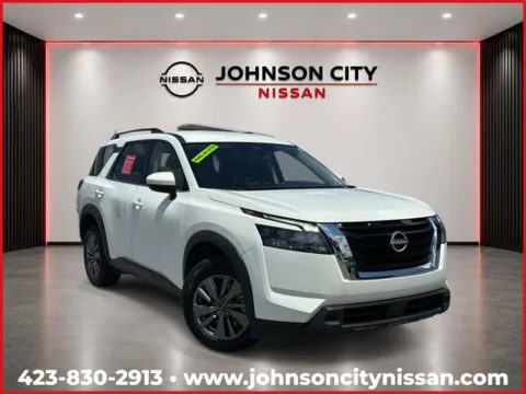 White 2025 Nissan Pathfinder SV for sale in Johnson City, TN