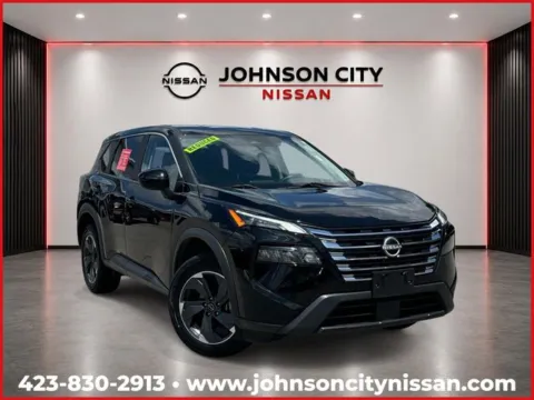 Black 2024 Nissan Rogue SV for sale in Johnson City, TN