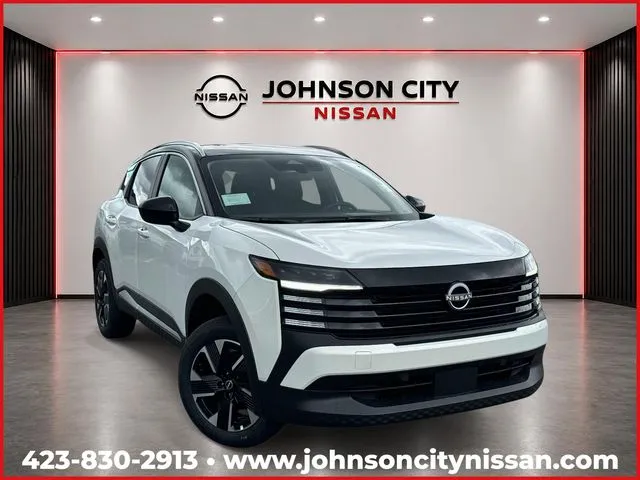 White 2026 Nissan Kicks SV for sale in Johnson City, TN