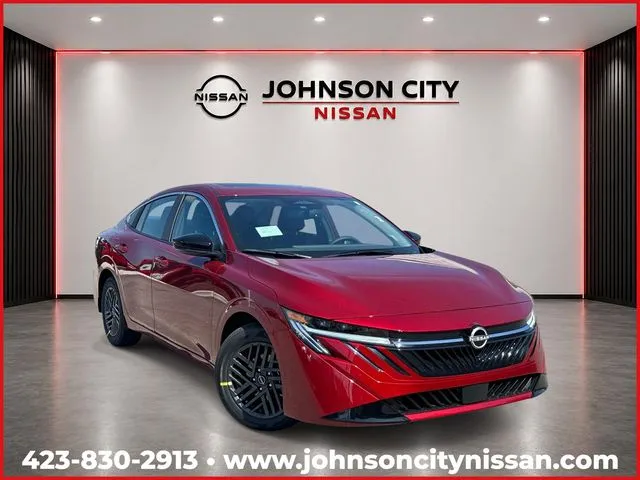 Red 2026 Nissan Sentra SV for sale in Johnson City, TN