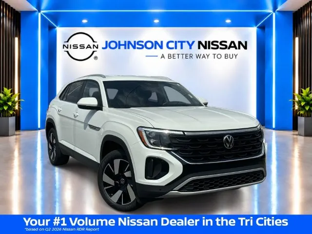 White 2025 Volkswagen Atlas Cross Sport 2.0T SE w/Technology for sale in Johnson City, TN