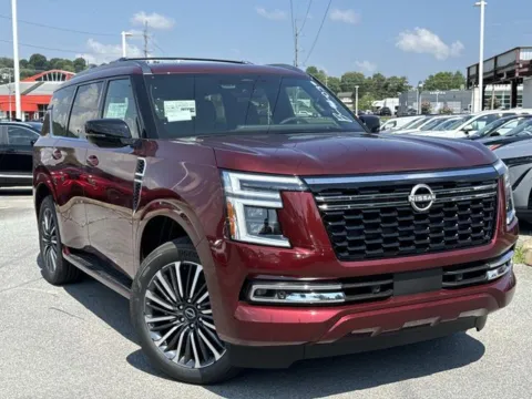 Red 2026 Nissan Armada Platinum Reserve for sale in Johnson City, TN