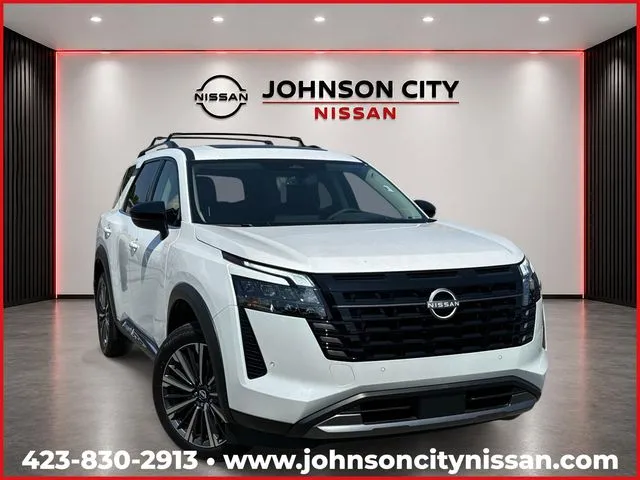 White 2026 Nissan Pathfinder Platinum for sale in Johnson City, TN
