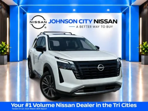 White 2026 Nissan Pathfinder Platinum for sale in Johnson City, TN