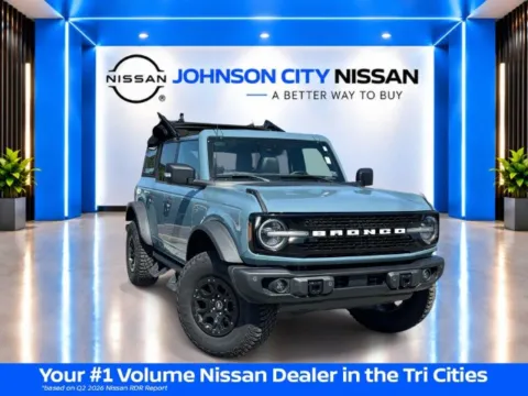 Blue 2023 Ford Bronco Wildtrak for sale in Johnson City, TN