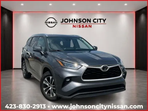 Gray 2021 Toyota Highlander XLE for sale in Johnson City, TN