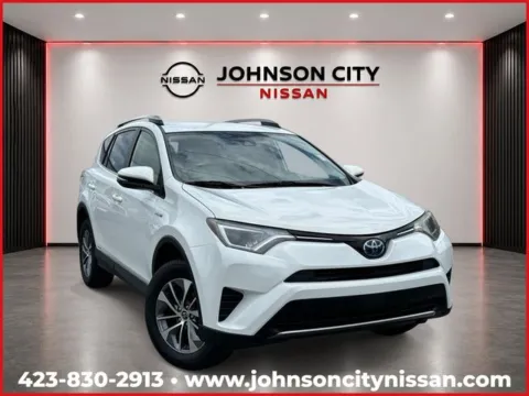 White 2017 Toyota RAV4 Hybrid LE Plus for sale in Johnson City, TN