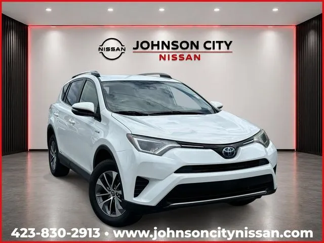 White 2017 Toyota RAV4 Hybrid LE Plus for sale in Johnson City, TN