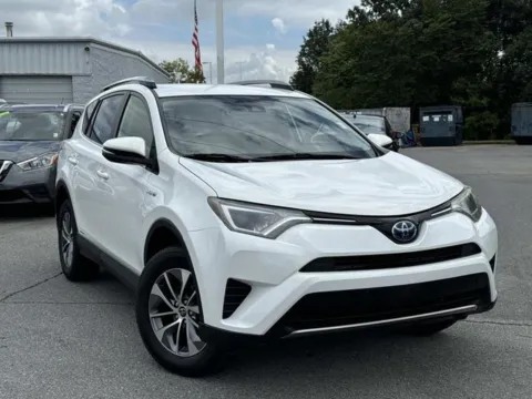White 2017 Toyota RAV4 Hybrid LE Plus for sale in Johnson City, TN