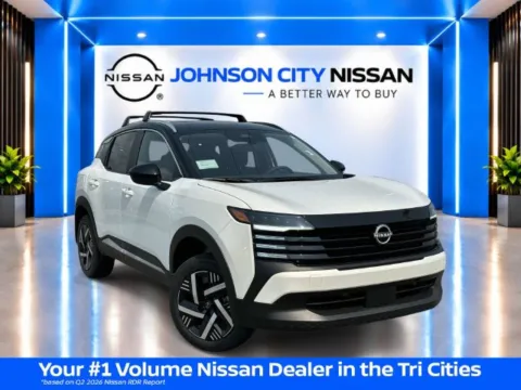 White 2026 Nissan Kicks SV for sale in Johnson City, TN