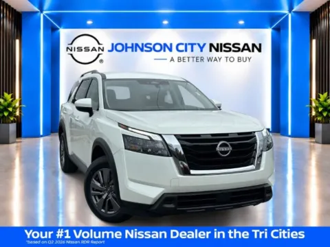 White 2025 Nissan Pathfinder SV for sale in Johnson City, TN