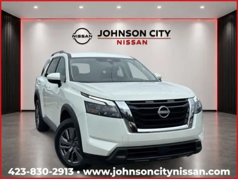White 2025 Nissan Pathfinder SV for sale in Johnson City, TN