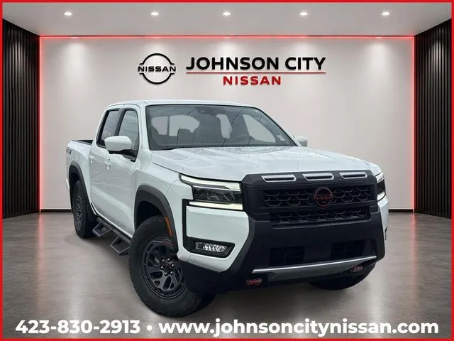White 2025 Nissan Frontier PRO-X for sale in Johnson City, TN