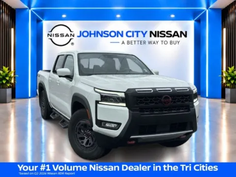 White 2025 Nissan Frontier PRO-X for sale in Johnson City, TN