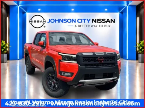 Orange 2026 Nissan Frontier PRO-4X for sale in Johnson City, TN