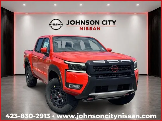 Orange 2026 Nissan Frontier PRO-4X for sale in Johnson City, TN