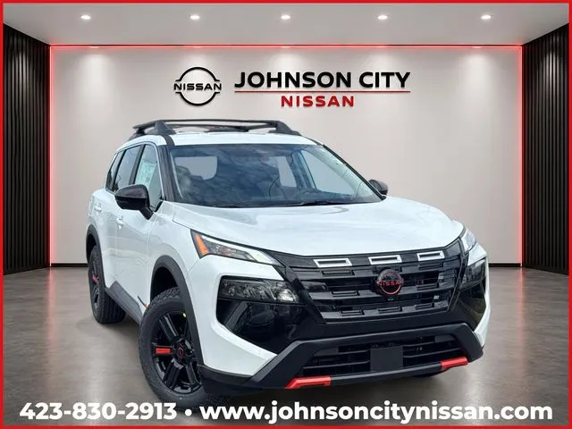 White 2026 Nissan Rogue Rock Creek for sale in Johnson City, TN