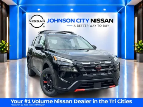 Black 2026 Nissan Rogue Rock Creek for sale in Johnson City, TN