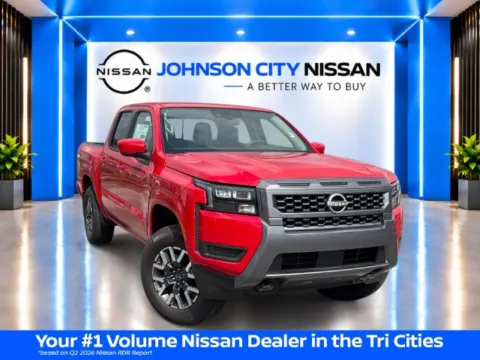 Red 2026 Nissan Frontier SV for sale in Johnson City, TN