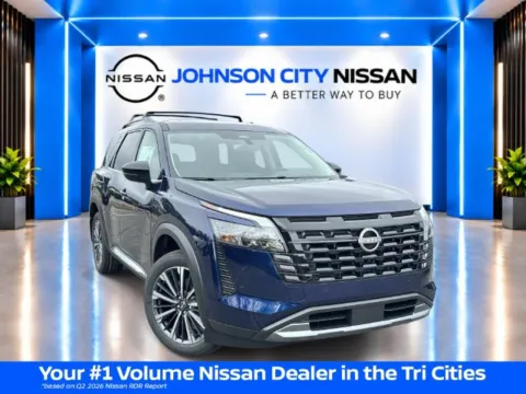 Blue 2026 Nissan Pathfinder Platinum for sale in Johnson City, TN