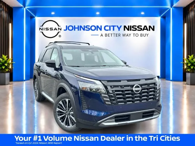 Blue 2026 Nissan Pathfinder Platinum for sale in Johnson City, TN