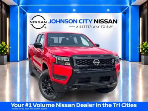 Red 2026 Nissan Frontier SV for sale in Johnson City, TN