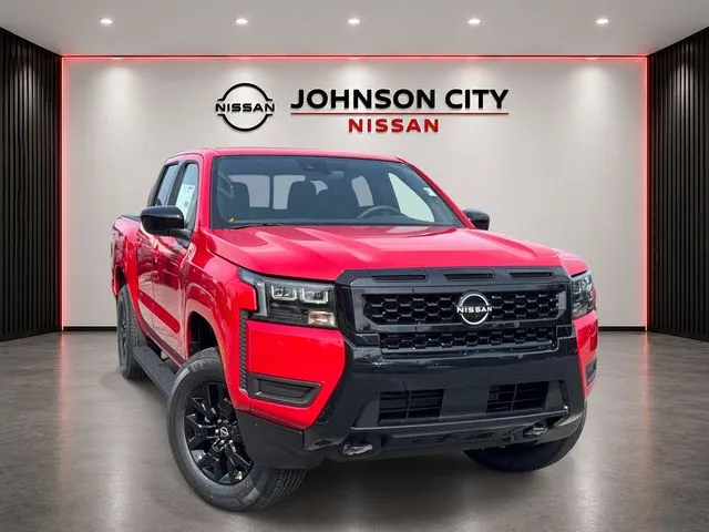 Red 2026 Nissan Frontier SV for sale in Johnson City, TN
