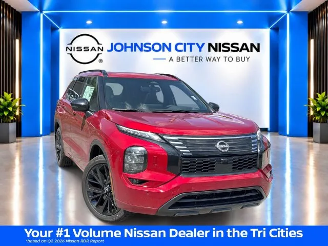 Red 2026 Nissan Rogue Plug-In Hybrid Platinum for sale in Johnson City, TN