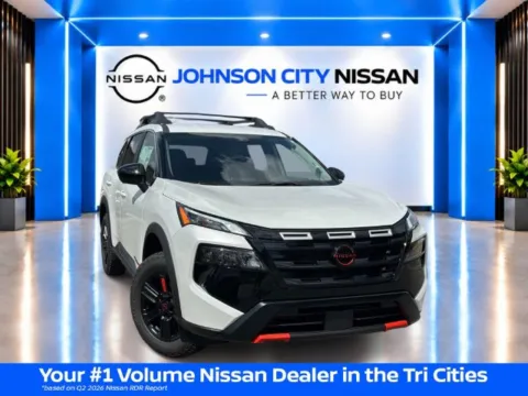 White 2026 Nissan Rogue Rock Creek for sale in Johnson City, TN