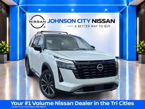 White 2026 Nissan Pathfinder Platinum for sale in Johnson City, TN