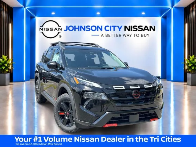 Black 2026 Nissan Rogue Rock Creek for sale in Johnson City, TN