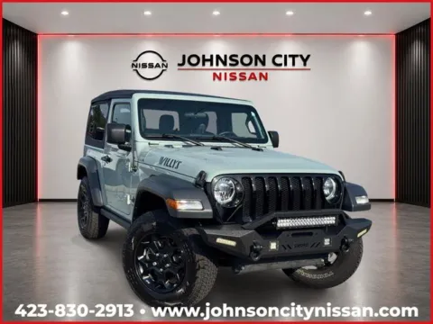 Gray 2023 Jeep Wrangler Willys Sport for sale in Johnson City, TN