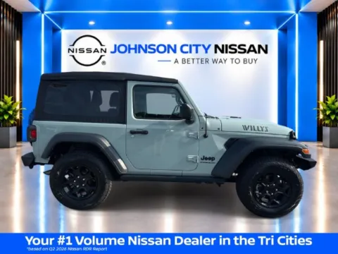 Another view of 2023 Jeep Wrangler Willys Sport for sale in Johnson City, TN at Johnson City Nissan