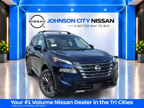 Blue 2026 Nissan Rogue Platinum for sale in Johnson City, TN