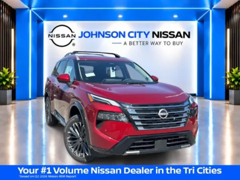 Red 2026 Nissan Rogue Platinum for sale in Johnson City, TN