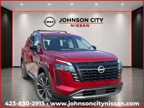 Red 2026 Nissan Pathfinder Platinum for sale in Johnson City, TN