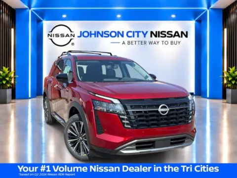 Red 2026 Nissan Pathfinder Platinum for sale in Johnson City, TN